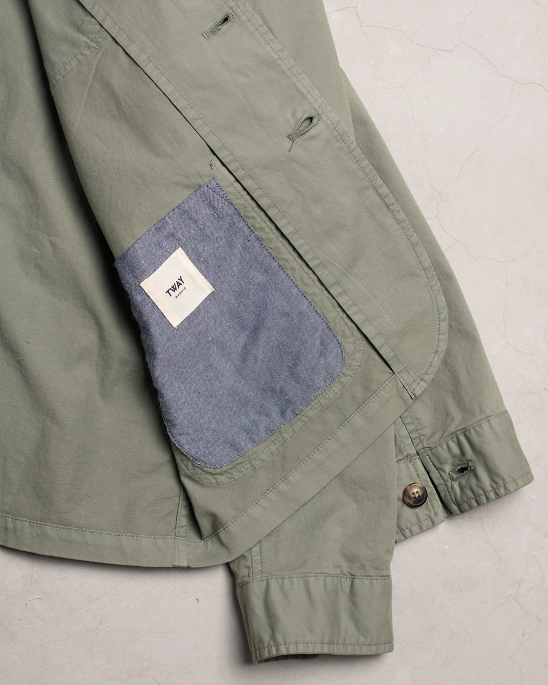 CHAQUETA KALEB VERDE CLARO