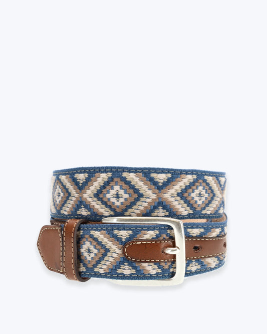 CINTURON ETNICO AZUL