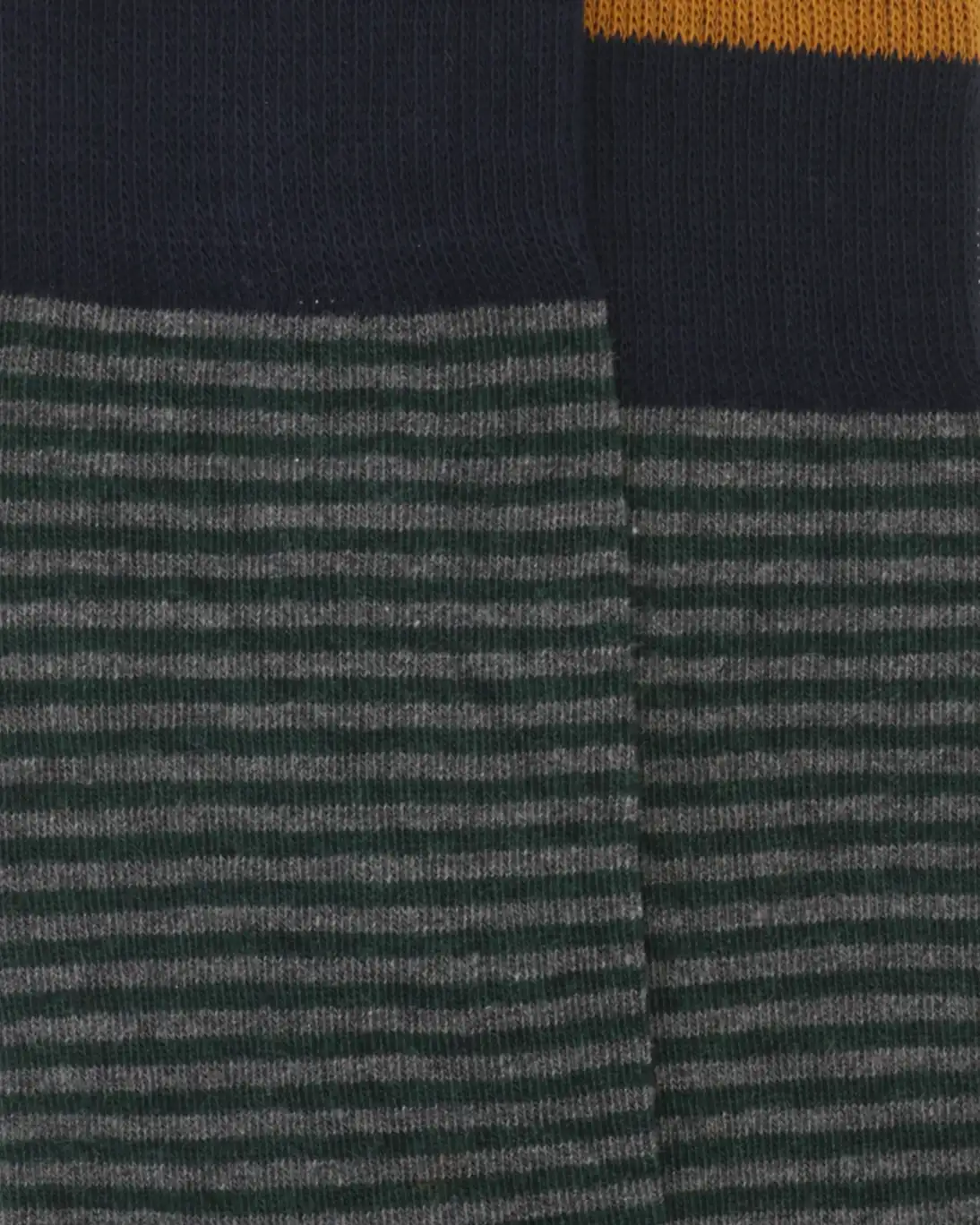 CALCETINES RAYAS GRISES Y VERDES