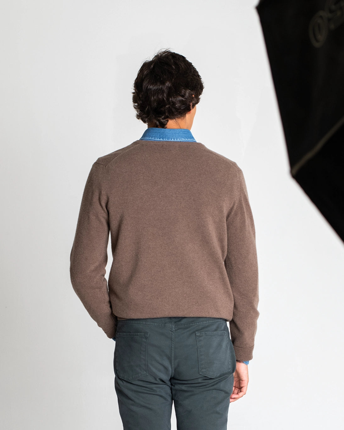 JERSEY PICO MARRÓN