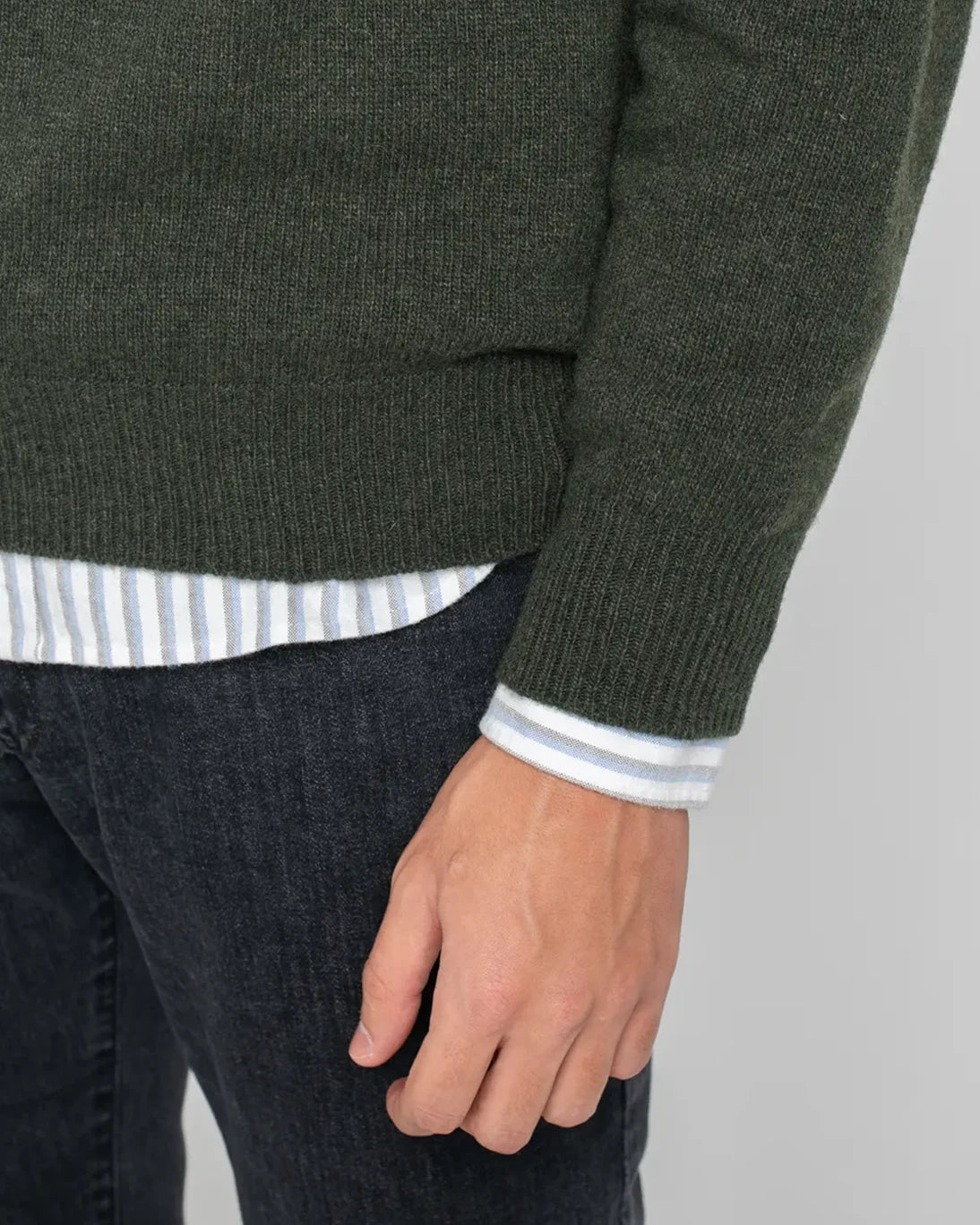 JERSEY CUELLO CAJA VERDE CAZA