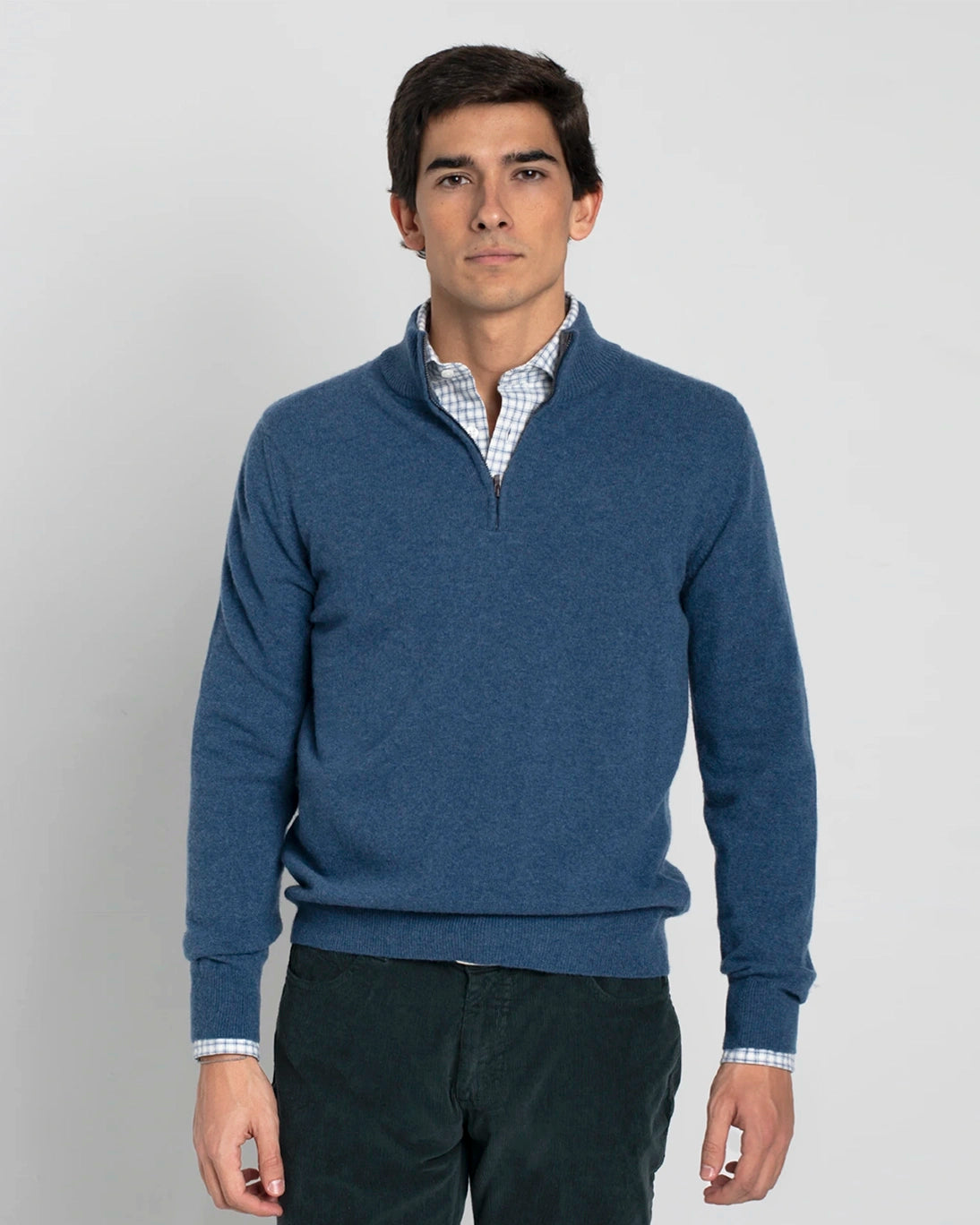 JERSEY CREMALLERA AZUL