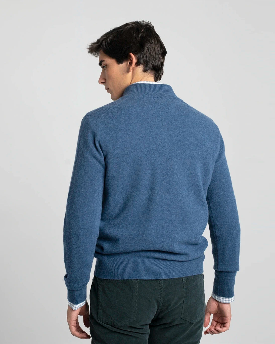 JERSEY CREMALLERA AZUL