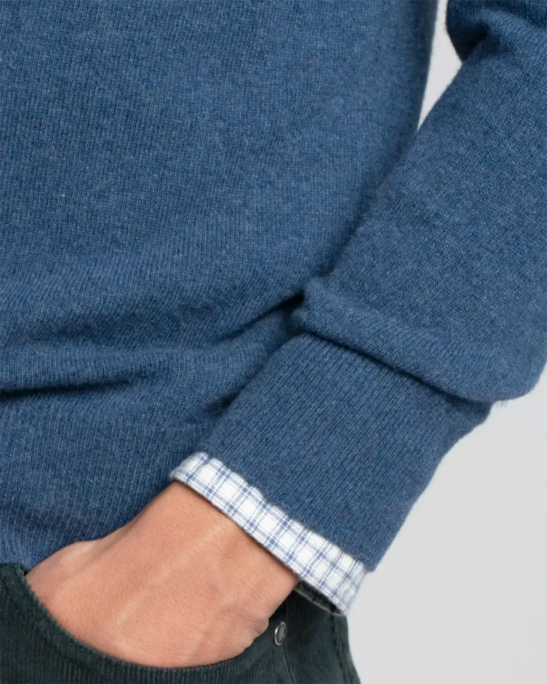 JERSEY CREMALLERA AZUL