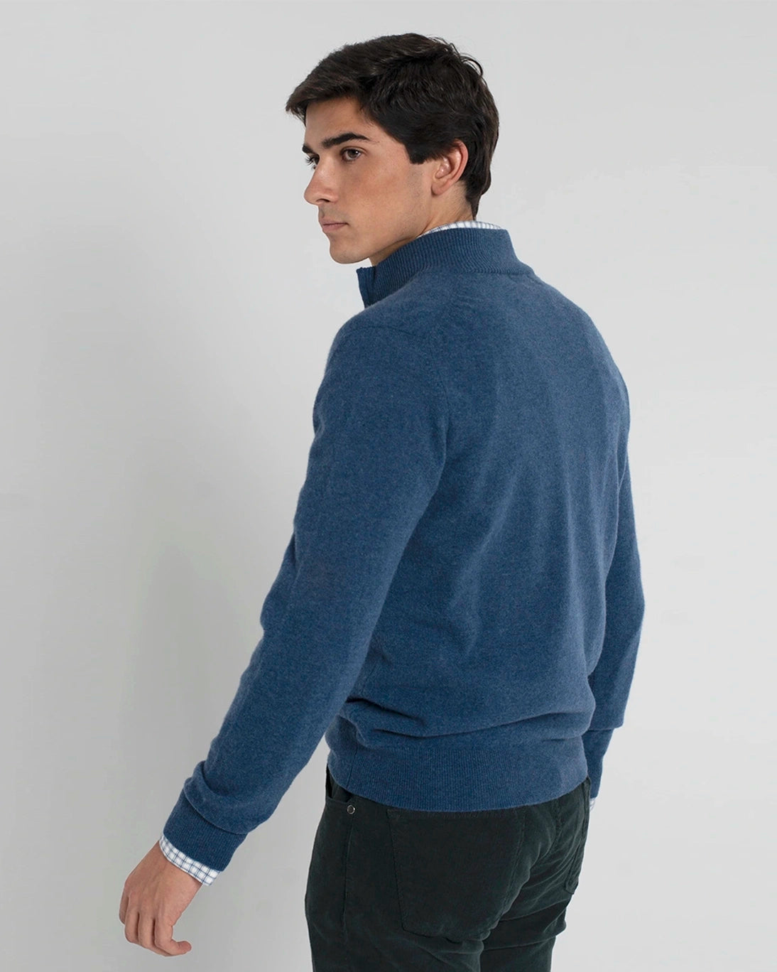 JERSEY CREMALLERA AZUL