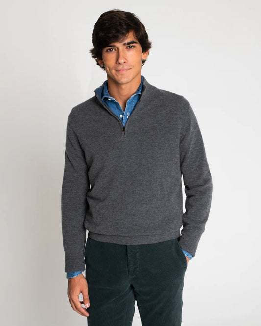 Jersey Zip interior tejano de la marca Tway.