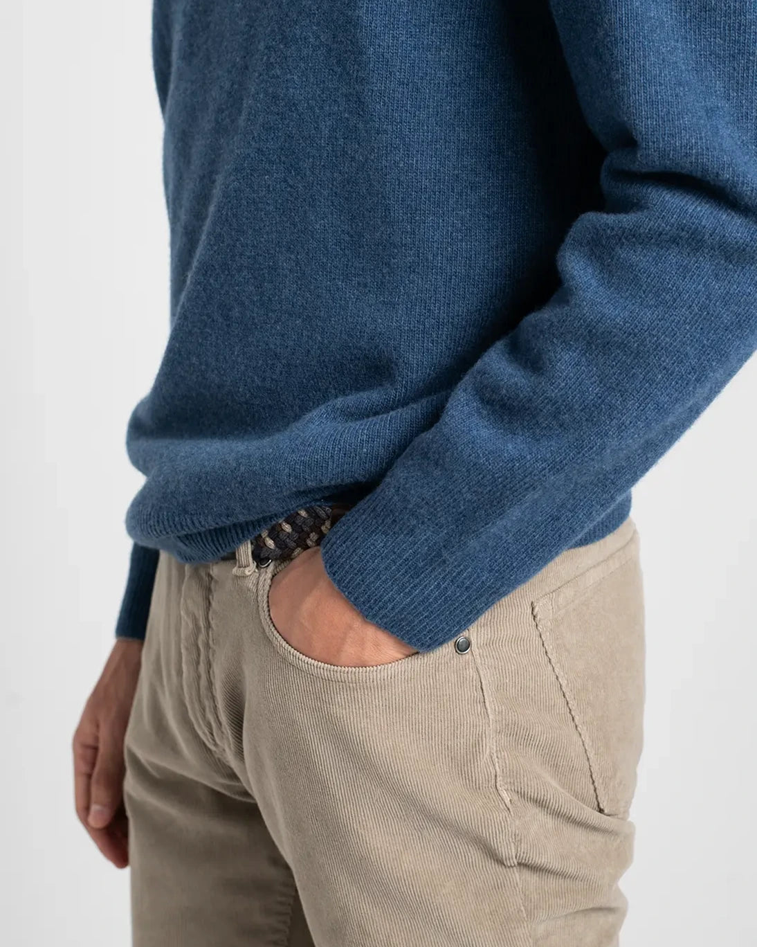 JERSEY CUELLO CISNE AZUL