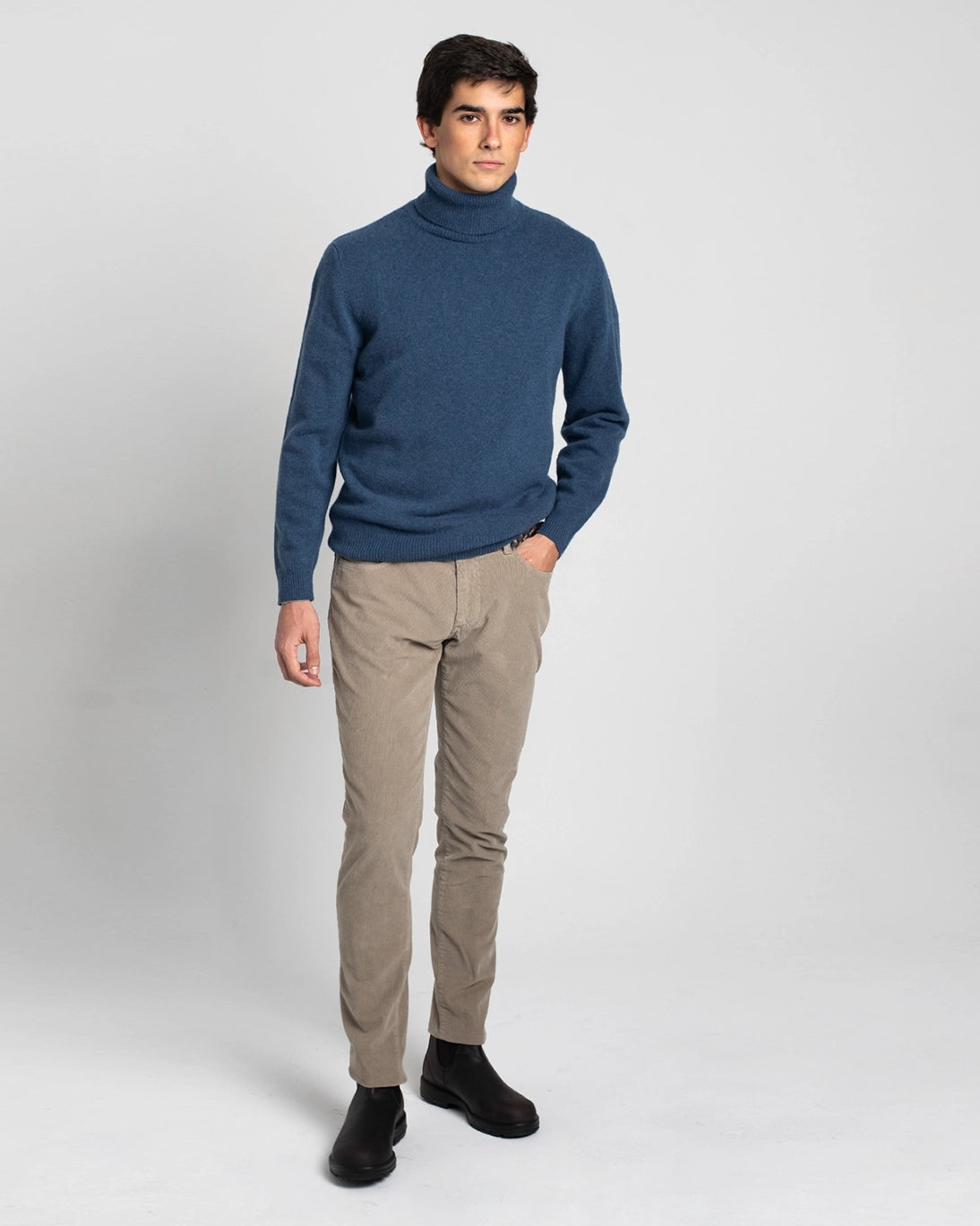 JERSEY CUELLO CISNE AZUL