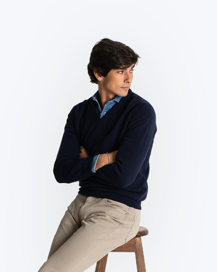 JERSEY PICO LORY NAVY