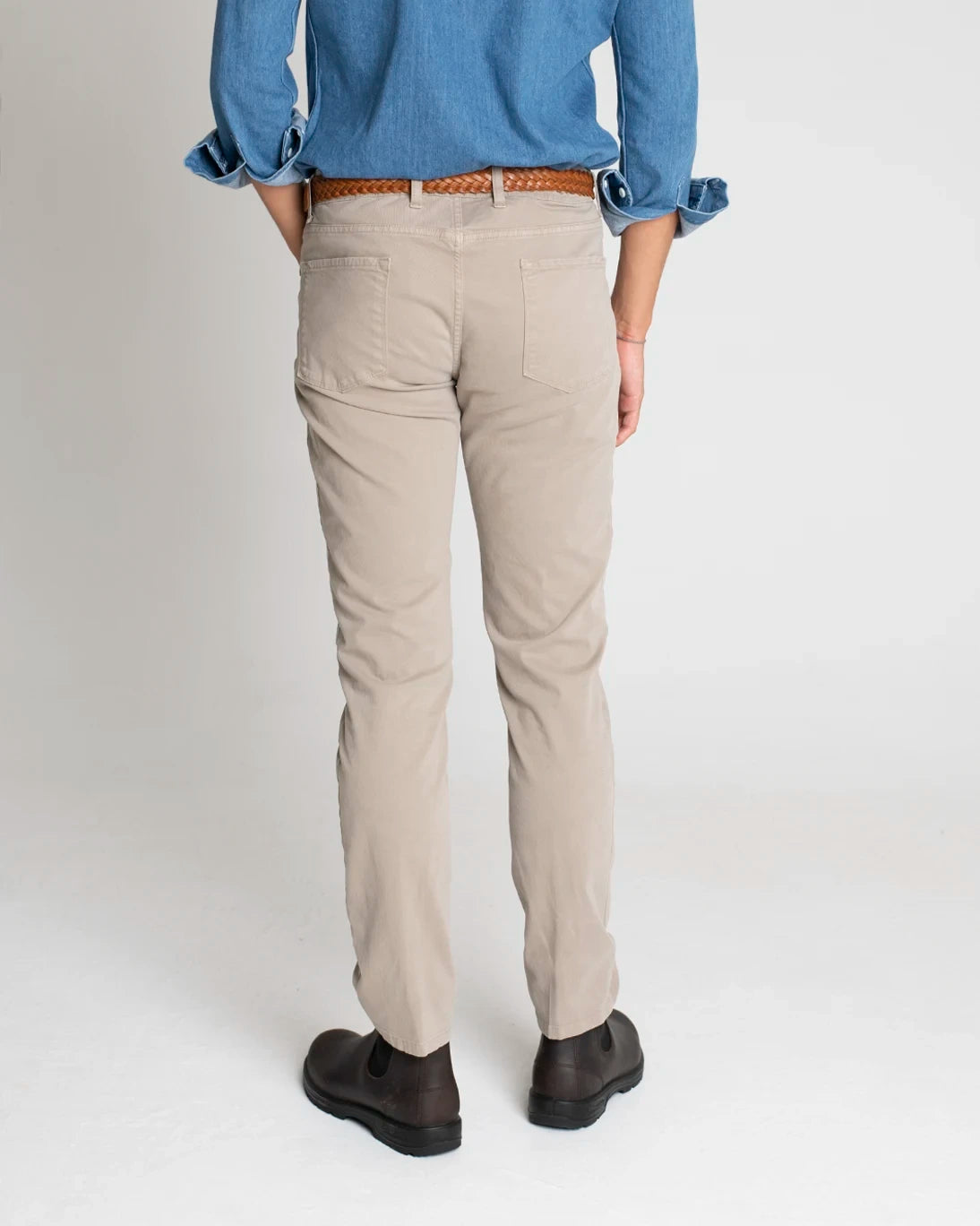 5-POCKET BONE PANTS
