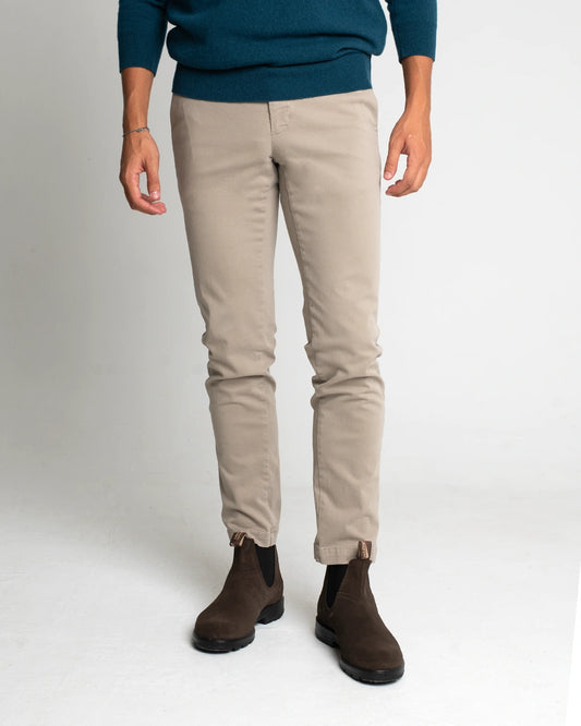 BONE WHITE CHINO PANTS