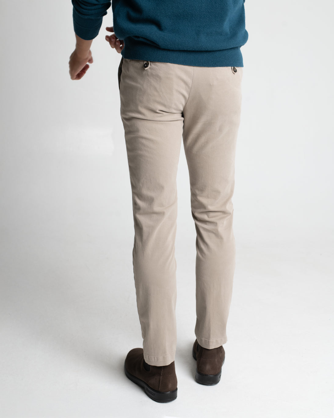BONE WHITE CHINO PANTS