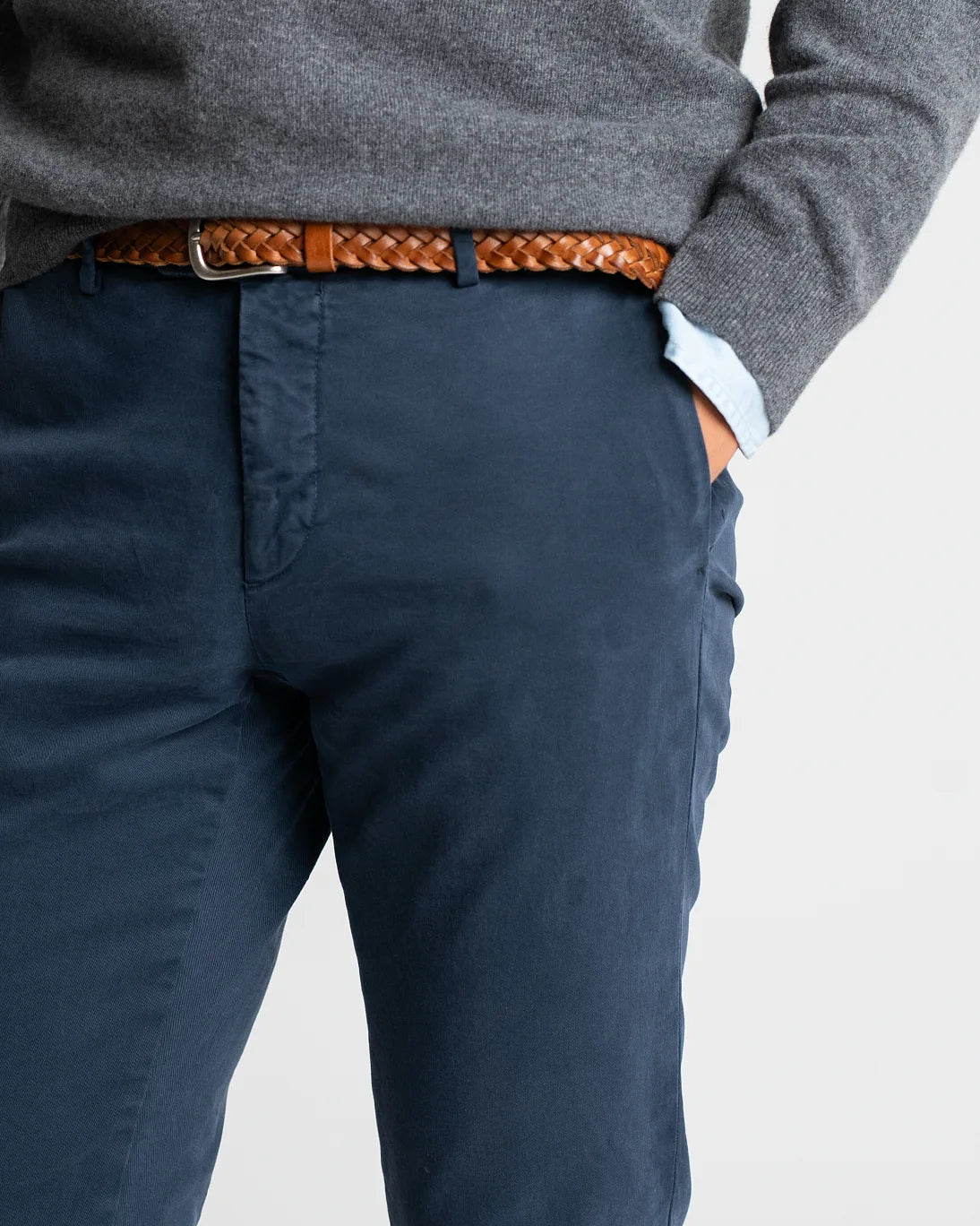 NAVY BLUE CHINO PANTS