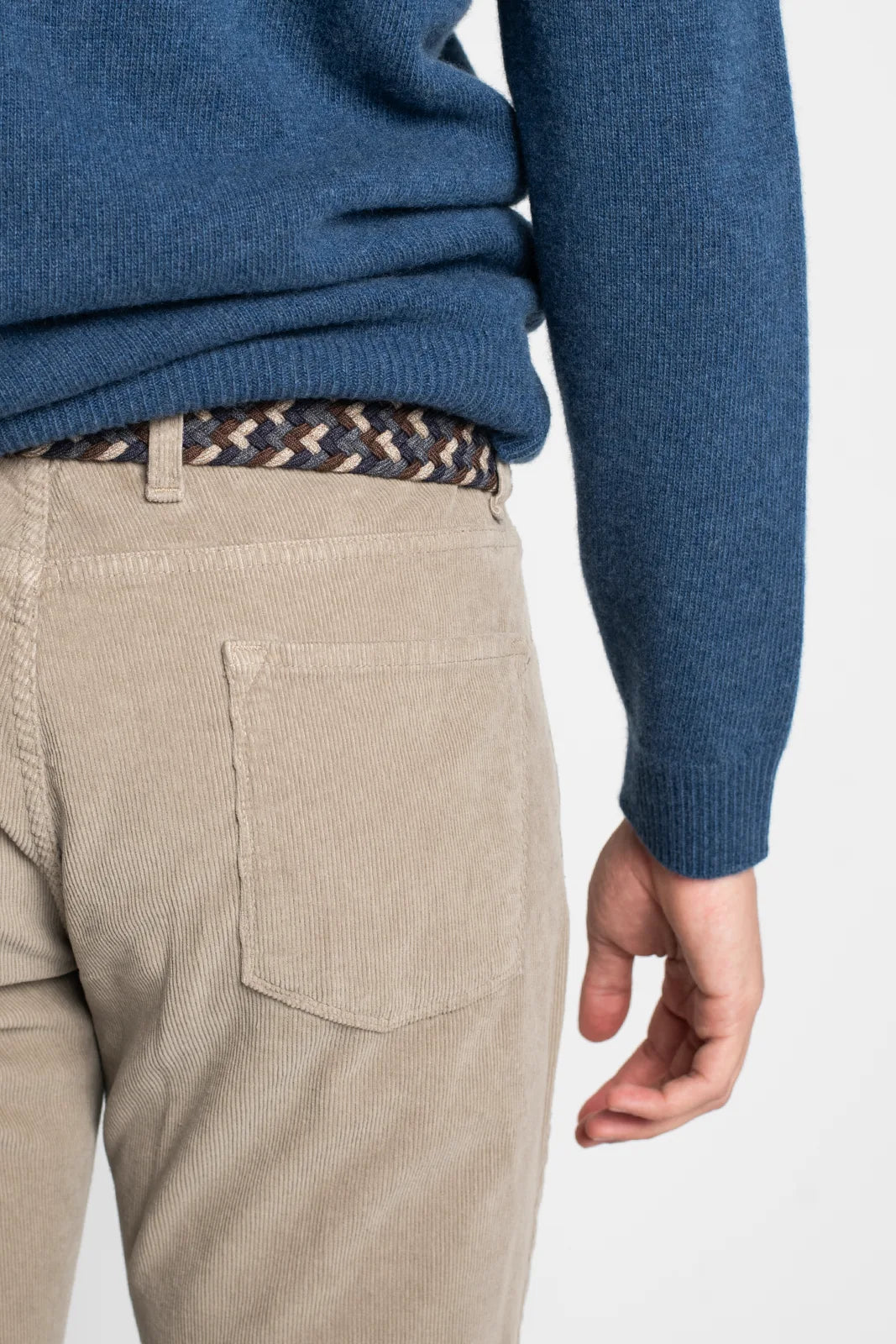 PANTALÓN 5 BOLSILLOS DE PANA TOPO