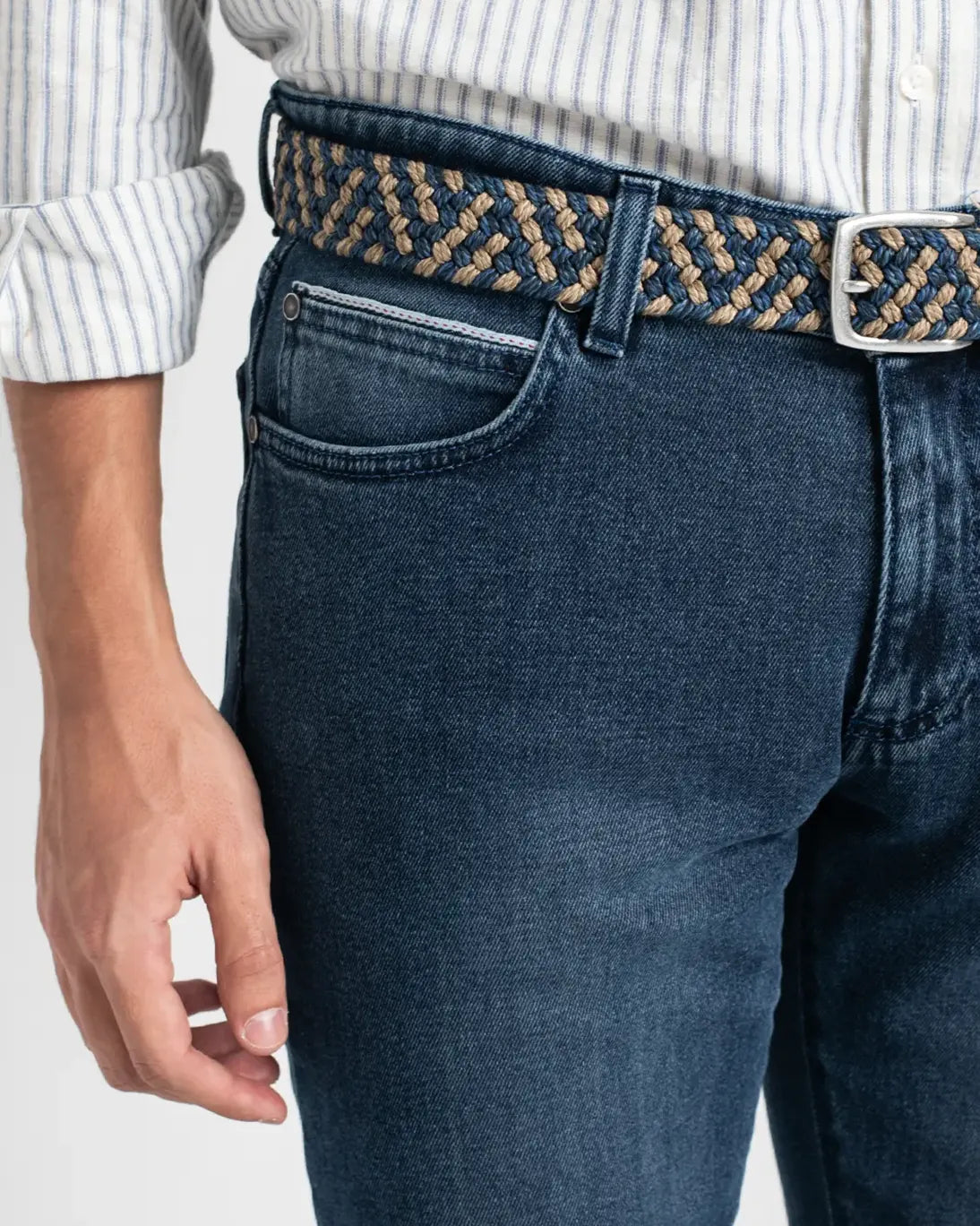 PANTALÓN VAQUERO NAVY