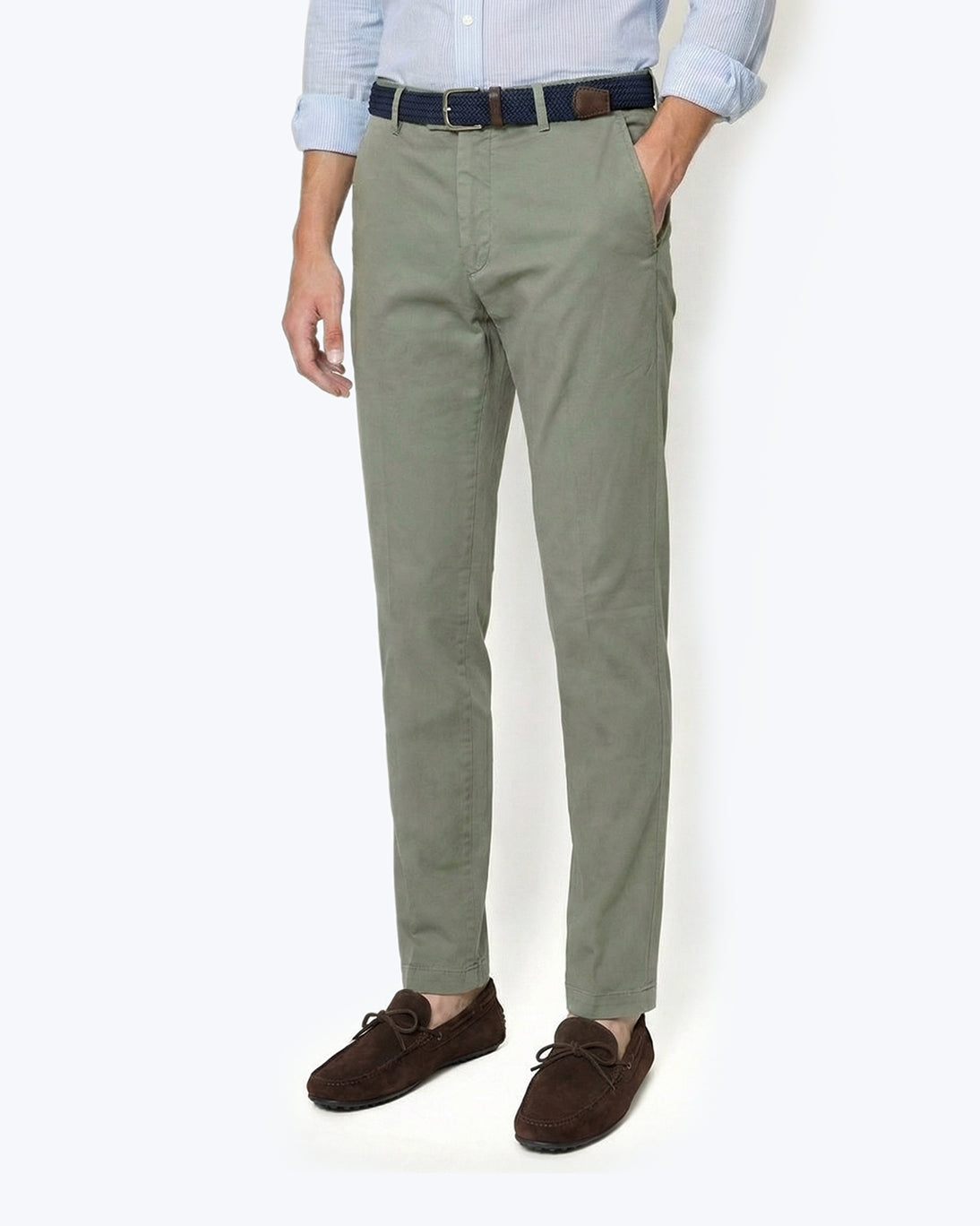 PANTALÓN CHINO VERDE