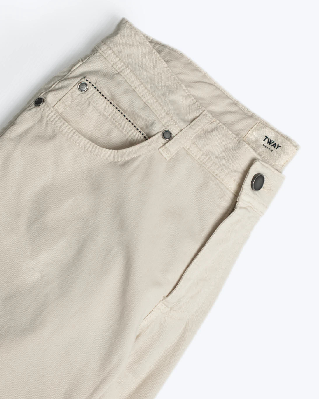 PANTALÓN 5 BOLSILLOS BEIGE CLARO