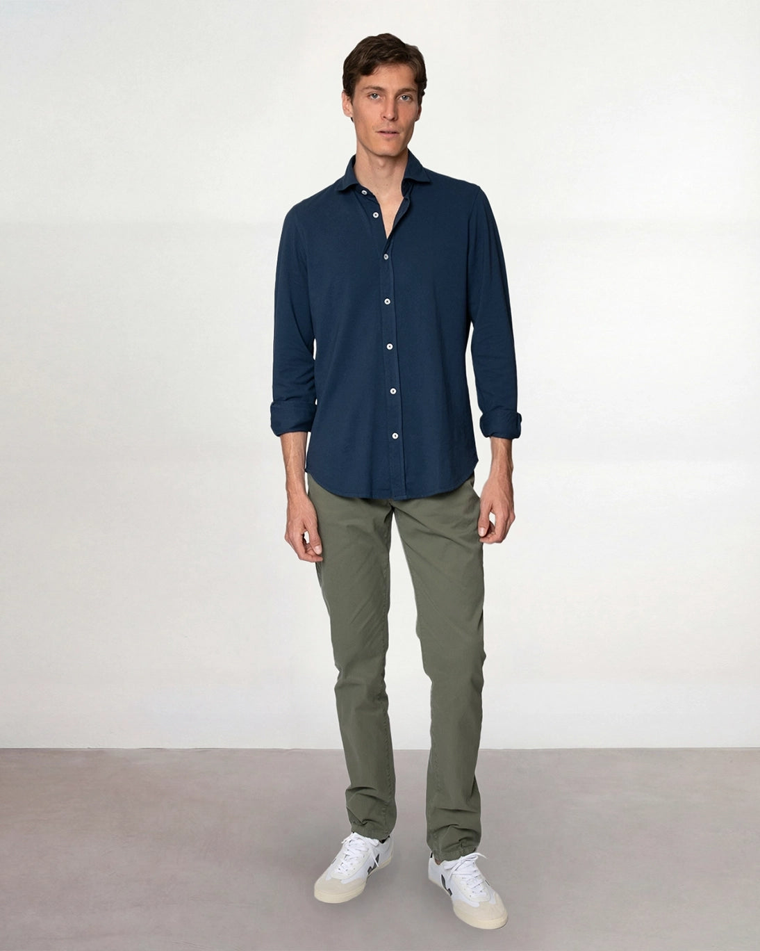 PANTALÓN 5 BOLSILLOS VERDE OSCURO