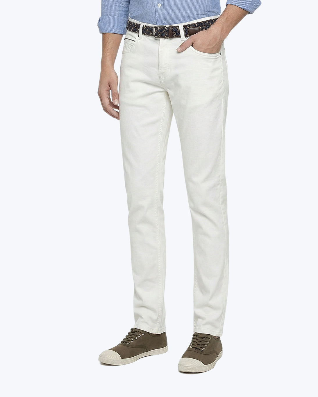 PANTALÓN 5 BOLSILLOS BLANCO