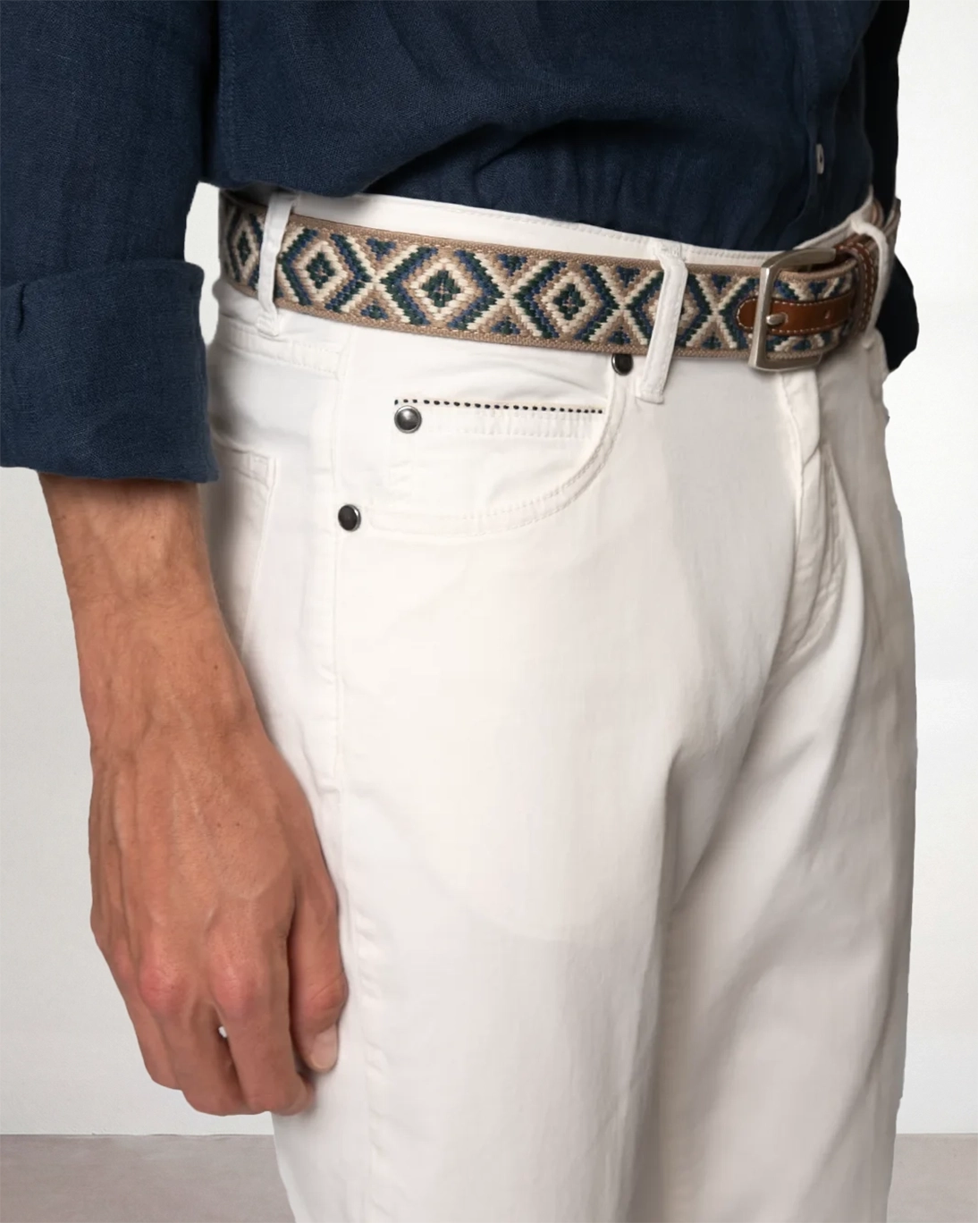 PANTALÓN 5 BOLSILLOS BLANCO