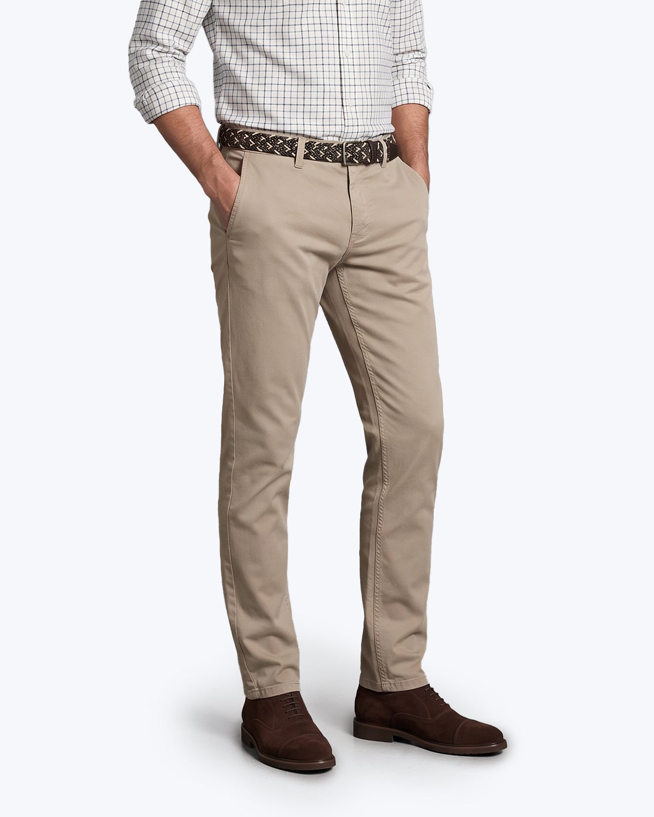 PANTALONES CHINOS BEIGE