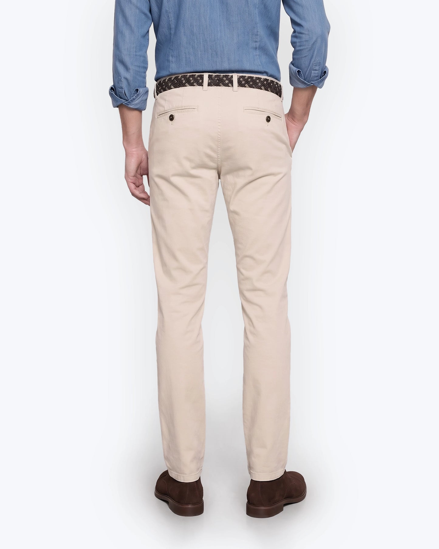 PANTALONES CHINOS BEIGE CLARO