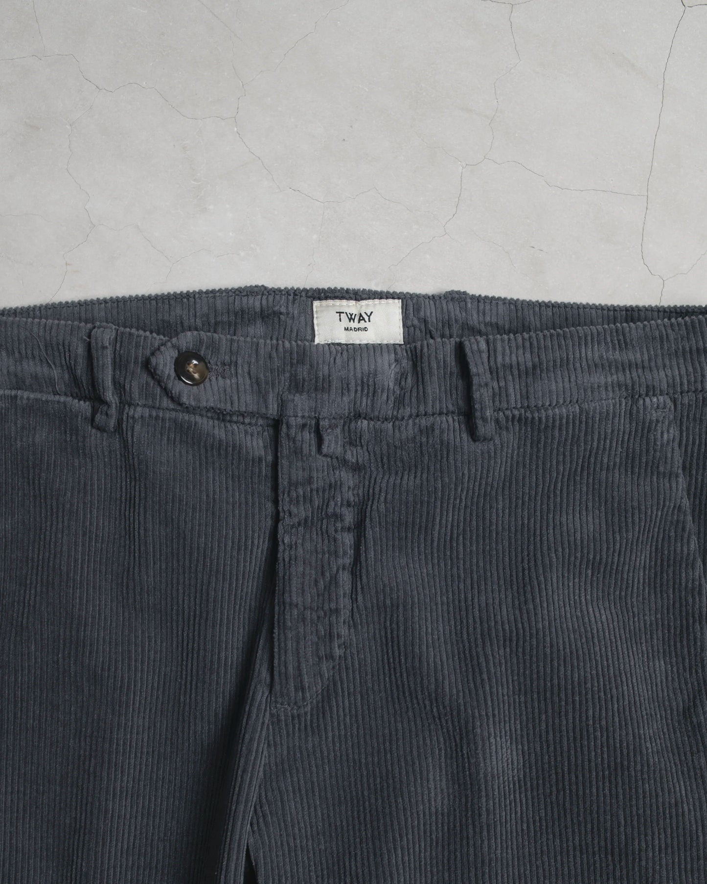 PANTALONES CHINOS PANA GRISES