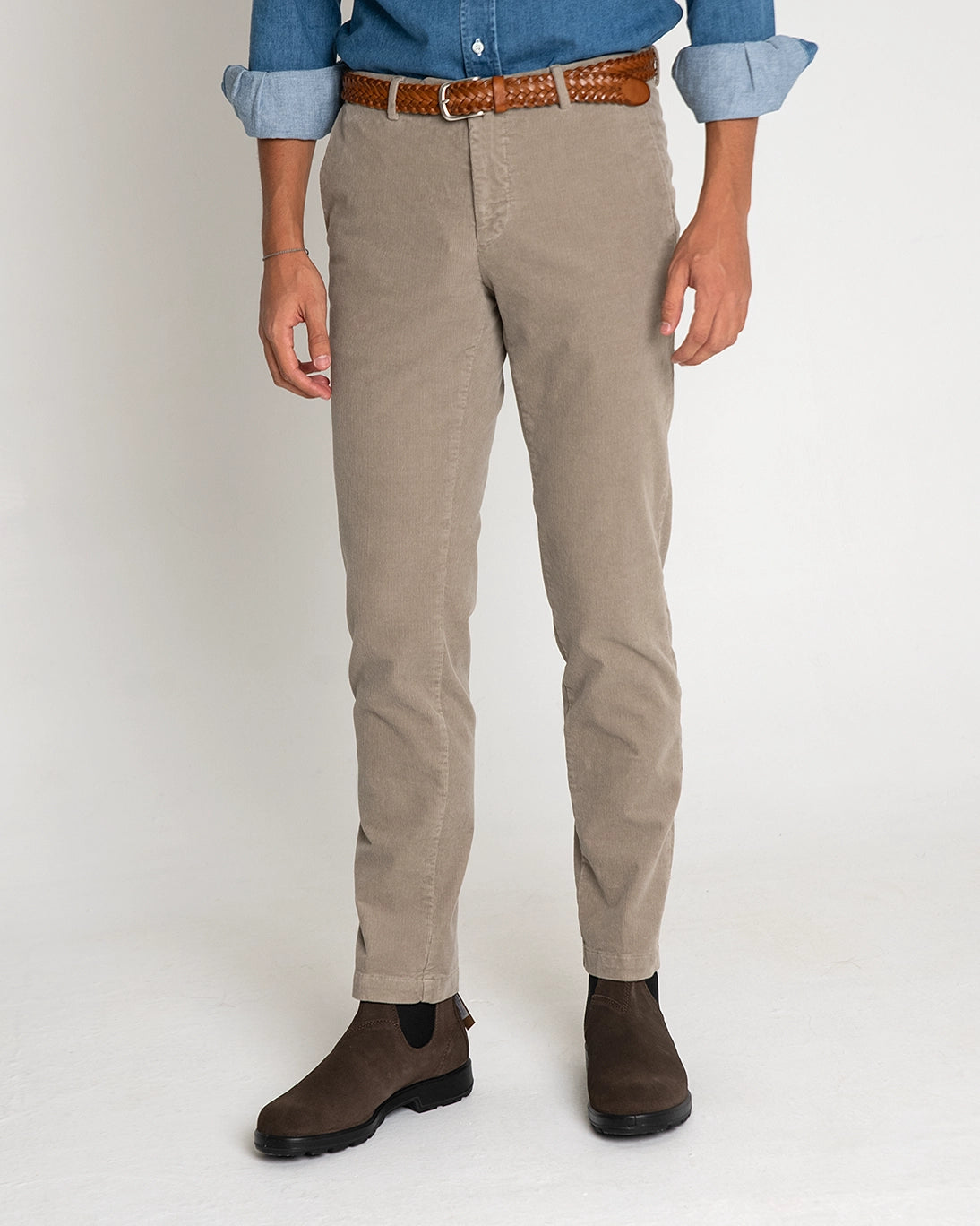 PANTALON CHINO PANA BEIGE