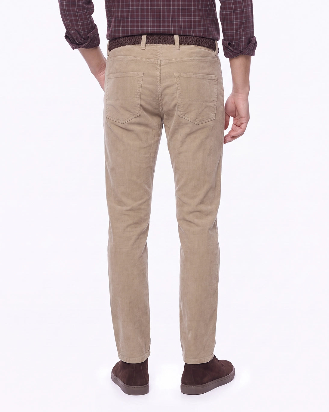 PANTALON 5 BOLSILLOS PANA BEIGE