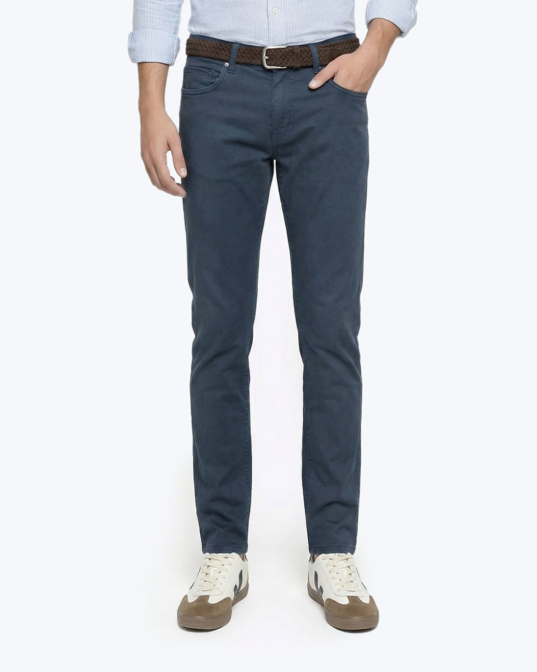 PANTALÓN 5 BOLSILLOS AZUL OSCURO
