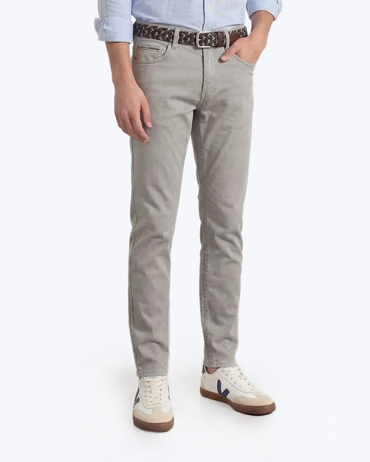 PANTALÓN 5 BOLSILLOS GRIS