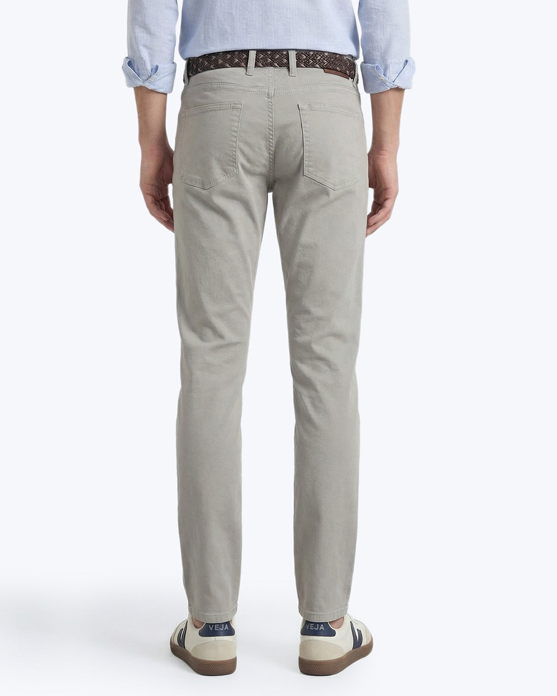 PANTALÓN 5 BOLSILLOS GRIS