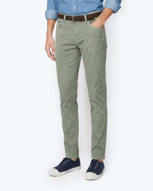 PANTALÓN 5 BOLSILLOS VERDE