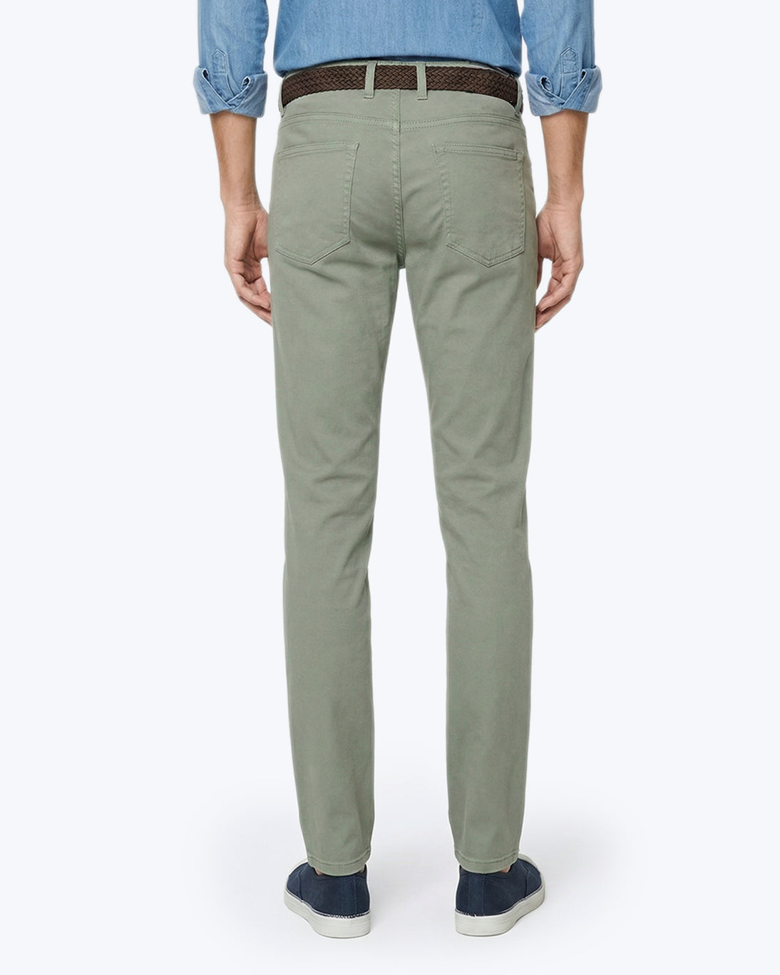 PANTALÓN 5 BOLSILLOS VERDE