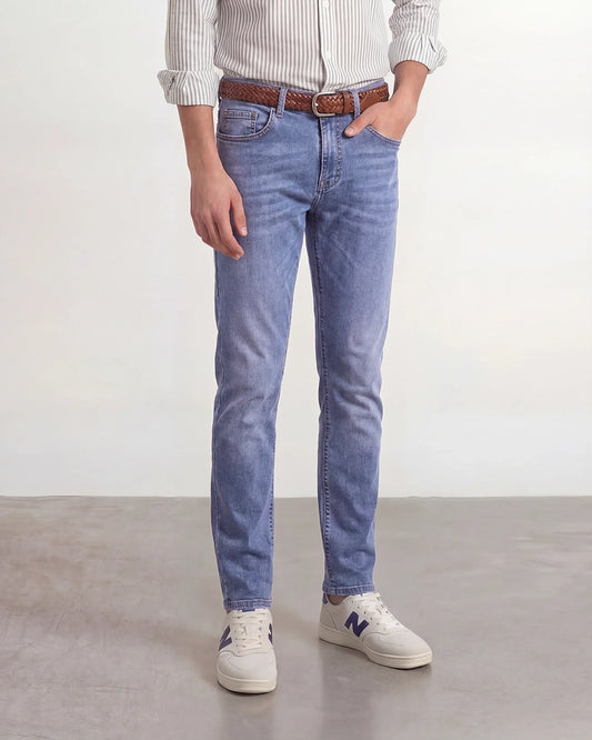 PANTALÓN VAQUERO AZUL CLARO