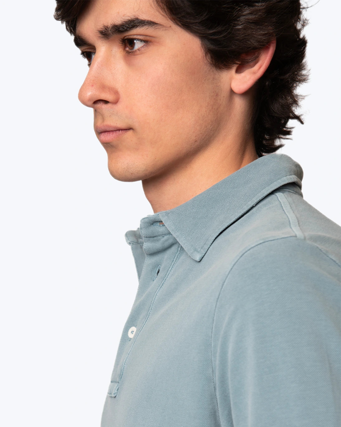 Polo azul claro 