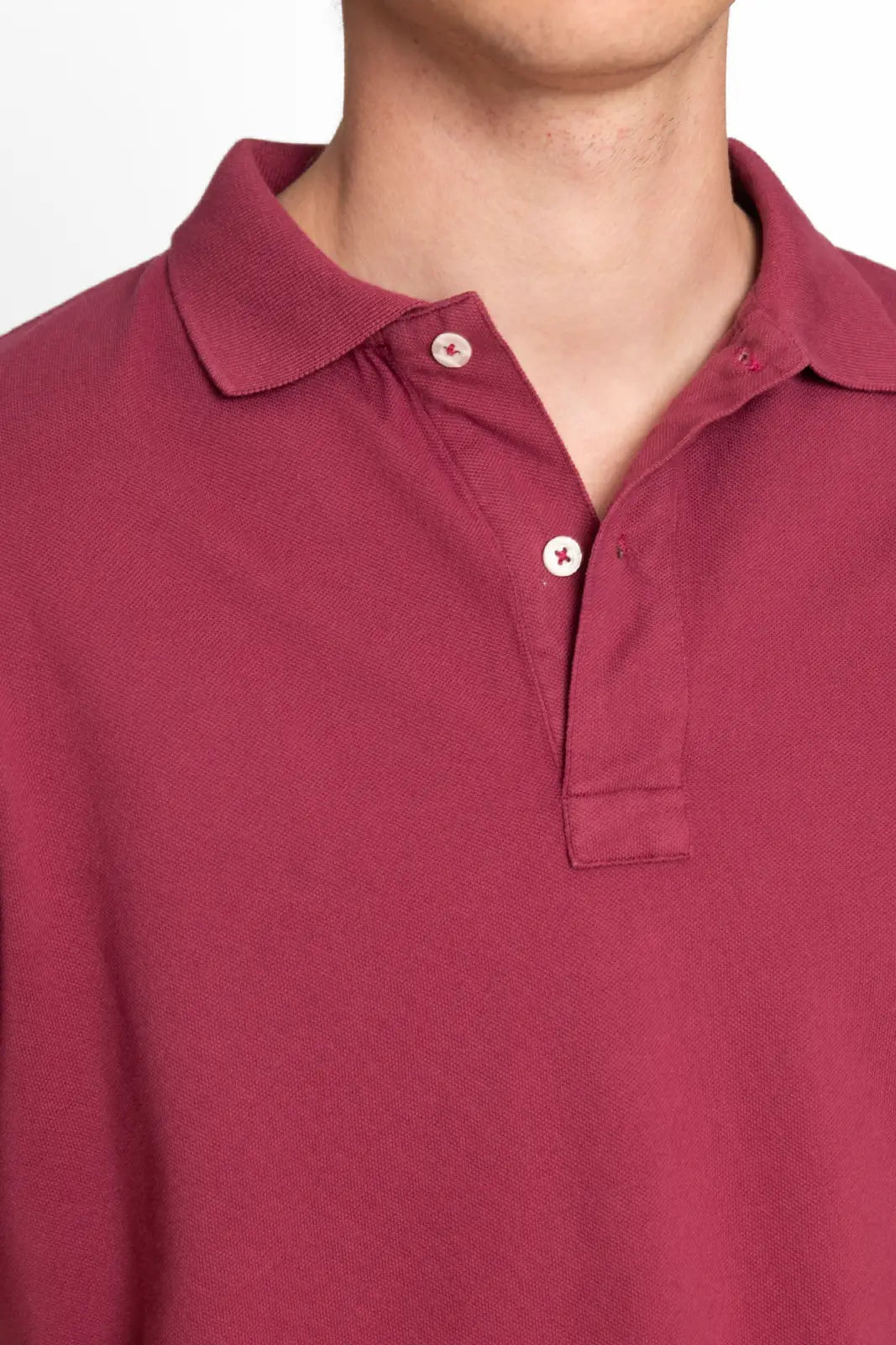 Polo burdeos