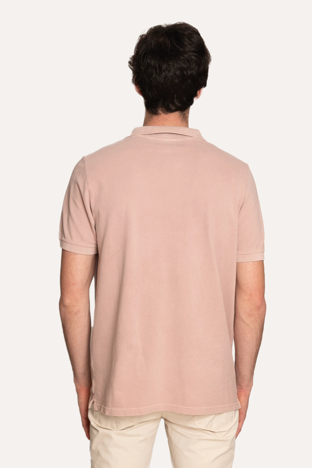 Short-sleeved polo shirt