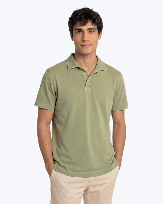 POLO PUNTO LISO VERDE
