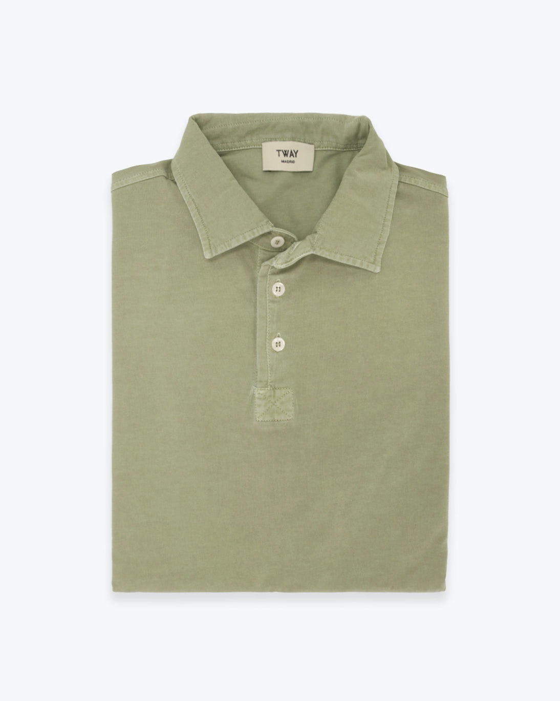 POLO PUNTO LISO VERDE