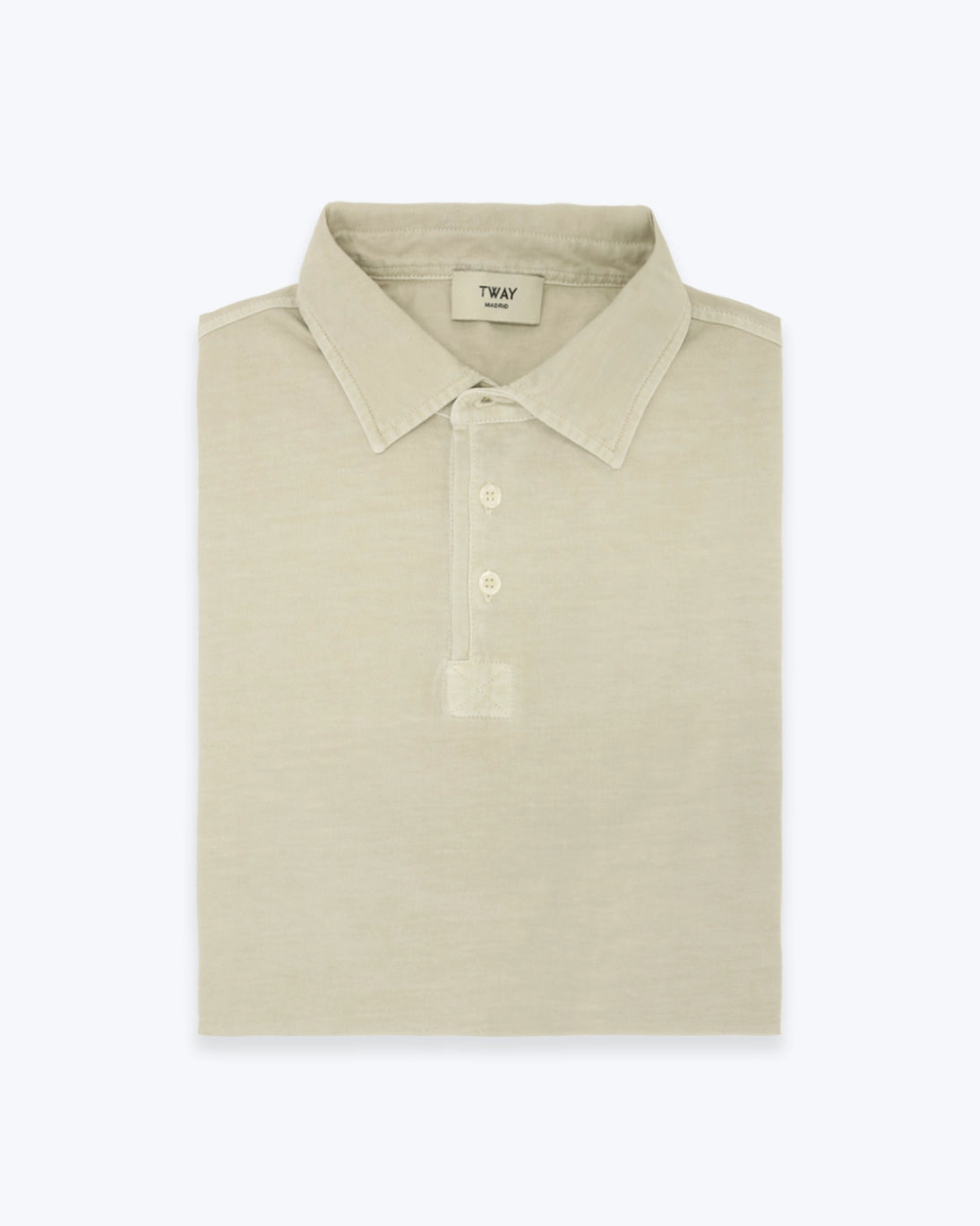 POLO PUNTO LISO BEIGE