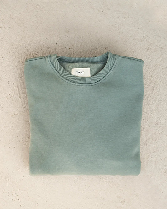 SUDADERA CUELLO CAJA VERDE