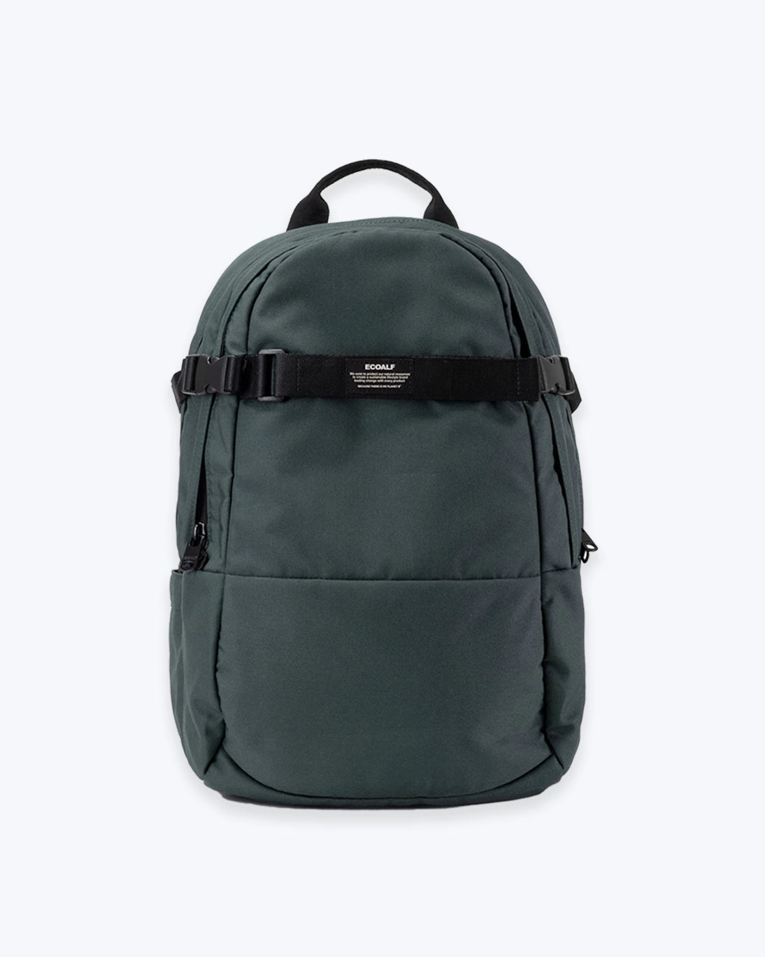 Mochila Bergen de color verde de la marca Ecoalf.