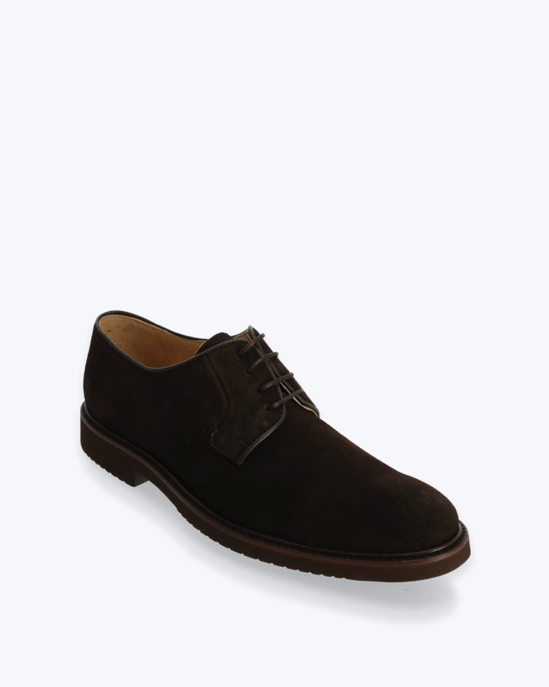 SUEDE LACE-UP SHOE