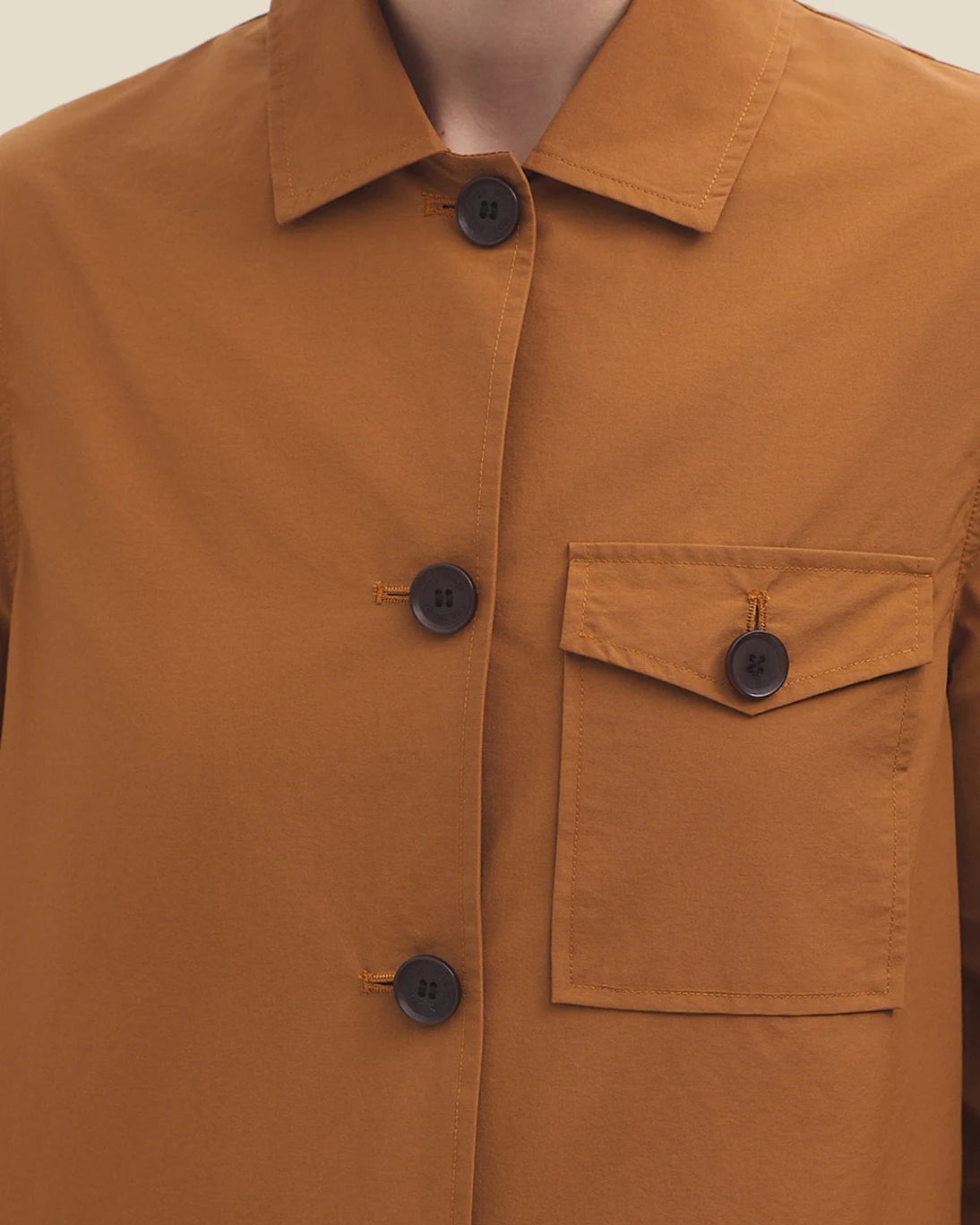 Gabardina camel 