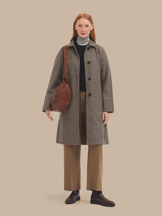 Abrigo reversible de cuadros de lamarca Nice Things