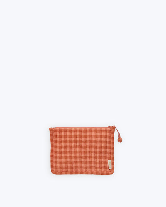 BOLSITA VICHY ROSA 20X15CM