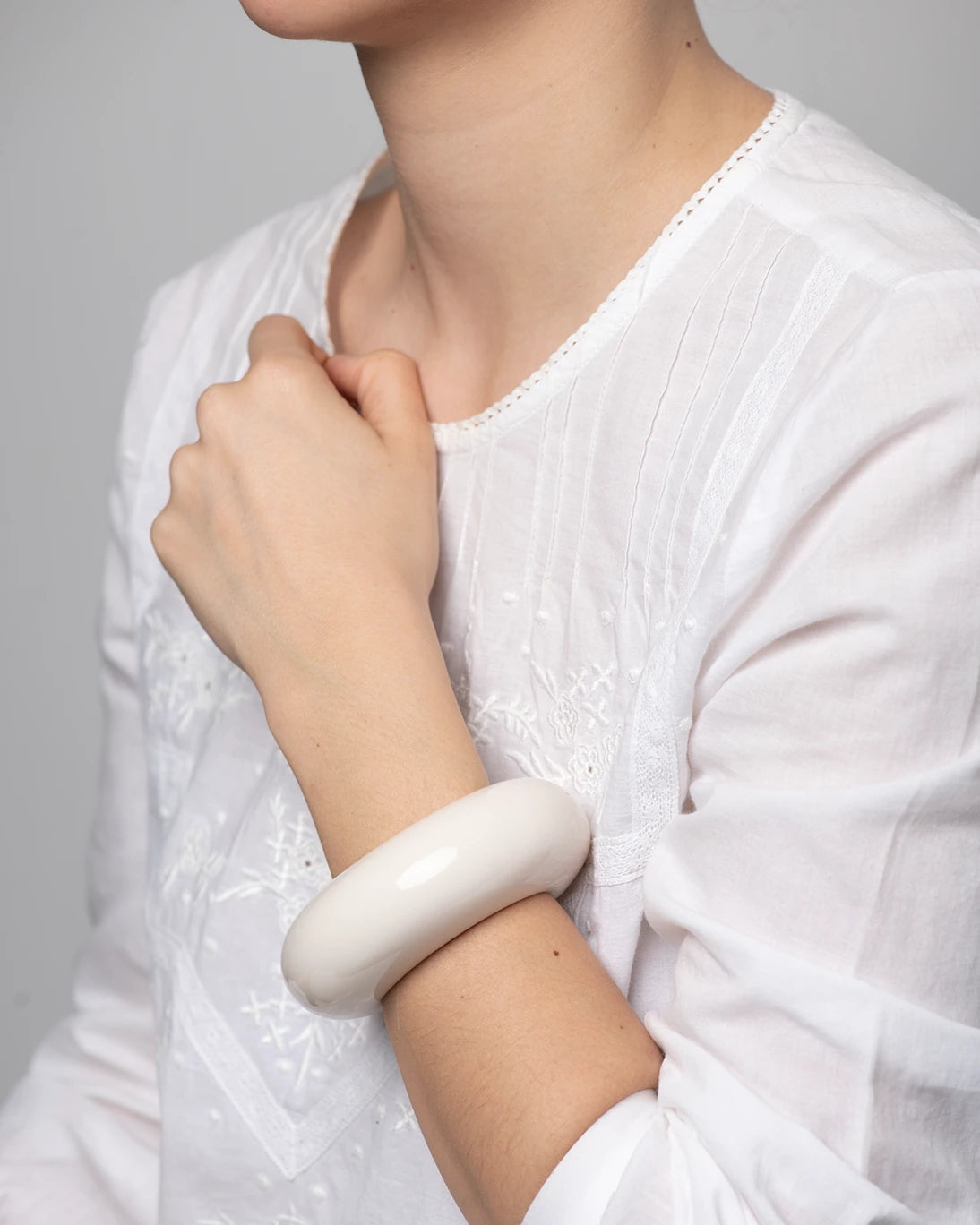 Pulsera blanca Donut Ariane