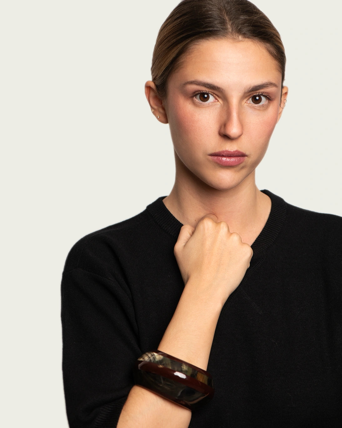 CHOCOLATE ANTLER BRACELET