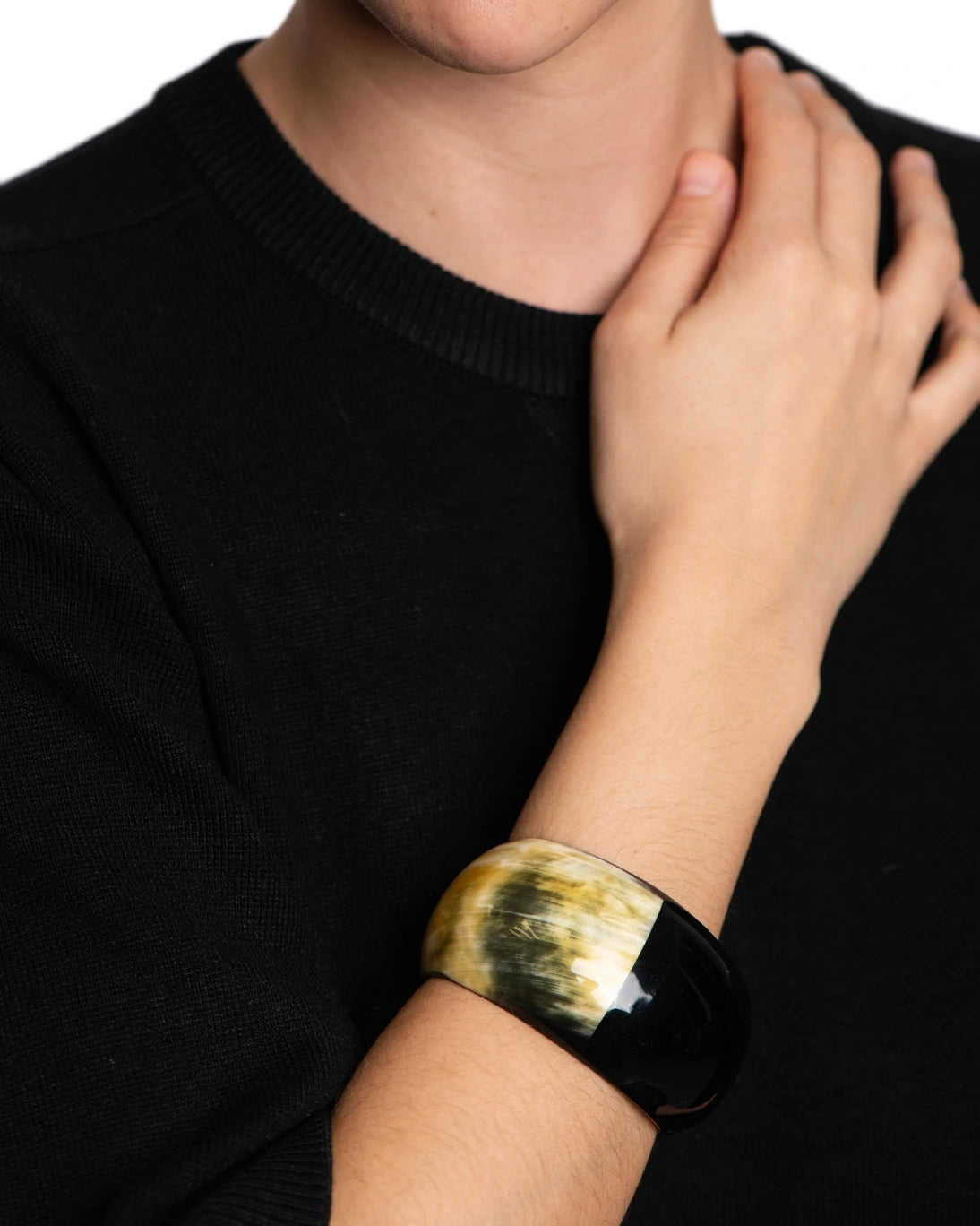 BRAZALETE CUERNO ASTA NOIR